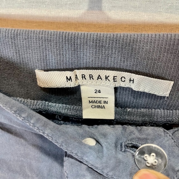 MARRAKECH (ANTHROPOLOGIE), ZIPPED CARGO CROPPED CARPIS. NWT - Picture 5 of 7